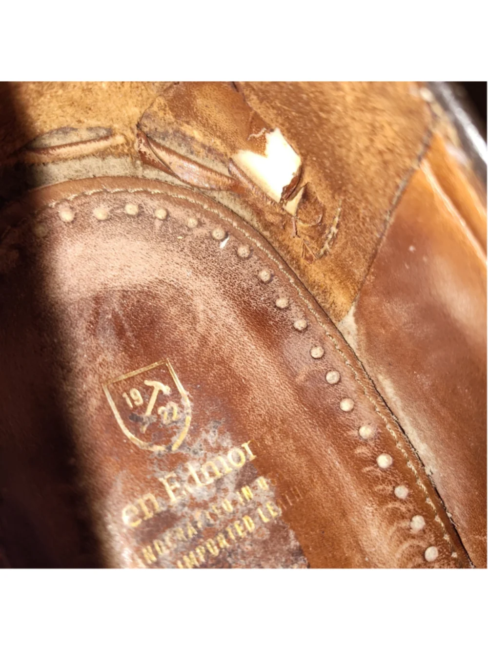 Men's Allen Edmonds Brown Leather Loafers & Slip-Ons Size 10